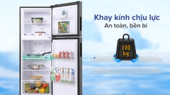 Tủ lạnh Aqua Inverter 212 lít AQR-T239FA(HB)