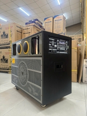 Loa Bình và điện Nanomax Pro-218A bass 50cm x2  công suất 3000W