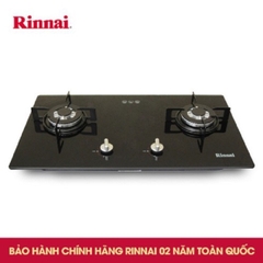[ Ship hỏa tốc tp HCM ]Bếp gas âm Rinnai RVB-212BG (Mặt kính cường lực, Đánh lửa IC, Ngắt gas tự động, Bảo Hành 2 Năm)
