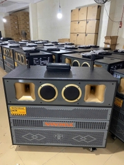 Loa kéo Bình và điện Nanomax Pro-218c Bass 50cm công suất 3000W