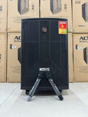 Loa kéo Acnos CB406Neo Bass 40cm, 600W, Kèm 2 Micro chống hú