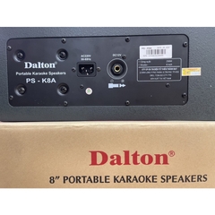 Loa Dalton PS-K8A di động Karaoke, Bluetooth, USB, 2 micro 250W, Bass 20