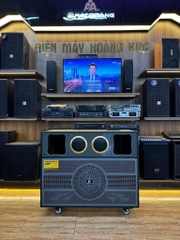 Loa Bình và điện Nanomax Pro-218A bass 50cm x2  công suất 3000W