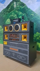 Loa kéo Nanomax Pro-803G bass đôi 40cm 1800W karaOke bluetooth