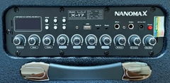 Loa Karaoke Xách Tay Nanomax X-17 Bass Đôi 16cm 320w