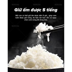 Nồi cơm điện nắp liền Sharp KS-N192ETV SP. 1.8 lít hàng Thái Lan