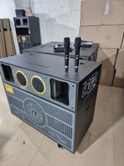 Loa Bình và điện Nanomax Pro-218A bass 50cm x2  công suất 3000W