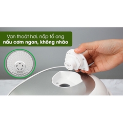 Nồi cơm điện tử Sharp KS-COM08V-SL 0.72 lít