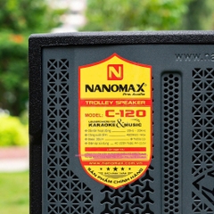 Loa Kéo Nanomax C-120 Bass 30cm 480w Karaoke Bluetooth