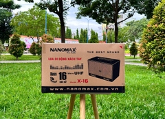 Loa Xách Tay Nanomax X-16 bass 16x2 Công suất 350W
