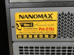 Loa Kéo Bình & Điện Nanomax Pro-215C Bass Đôi 40cm 2200w