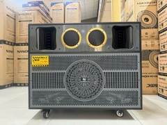 Loa Bình và điện Nanomax Pro-218A bass 50cm x2  công suất 3000W