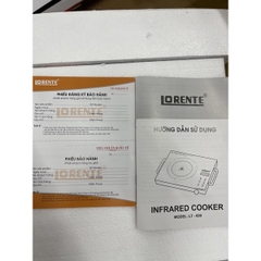 Bếp Hồng Ngoại Cảm Ứng Lorente LT 600- An Toàn Sức Khỏe- Hàng Chính Hãng- Bảo Hành 12 Tháng