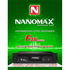 Main công suất Nanomax F35, F36, 36 sò công suất 3600w