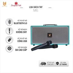 Loa xách tay di động M6 Best Sound. hàng chính hãng, bảo hành 12 tháng