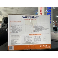 Loa Máy Vi Tính pc Bluetooth Để Bàn Chính hãng 2.1 SOUNDMAX A600 Loa Laptop Có Dây