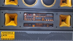 Loa kéo Nanomax Pro-803G bass đôi 40cm 1800W karaOke bluetooth