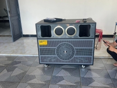 Loa Bình và điện Nanomax Pro-218A bass 50cm x2  công suất 3000W