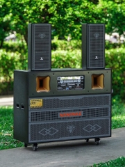 Loa Kéo Bình & Điện Nanomax Pro-500A Bass Đôi 50cm 3200w