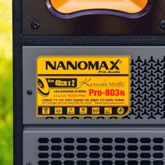 Loa Kéo Bình & Điện Nanomax Pro-803N Bass Đôi 40cm 1600w