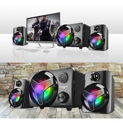 Loa vi tính 2.1 SoundMax A700 hỗ trợ Bluetooth, thẻ nhớ , USB – Hàng chính hãng