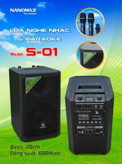 Loa Nanomax Karaoke Di Động S-01