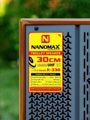 Loa Kéo Nanomax K-330 Bass 30cm 420w Karaoke Bluetooth