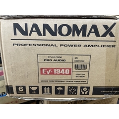 Main liền vang Nanomax EV 1940 - 40 sò Toshiba