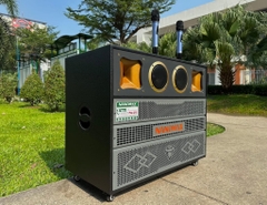 Loa Kéo Bình & Điện Nanomax Pro-215 Bass Đôi 40cm 2200w