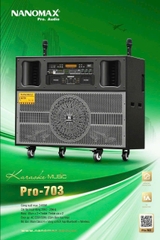 Loa Điện Nanomax Pro-703 bass đôi 40cm 2400W