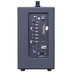 Loa di động Acnos CS121 Mini karaoke bass 20cm, bọc da.