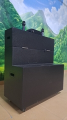 Loa kéo Nanomax Pro-803G bass đôi 40cm 1800W karaOke bluetooth
