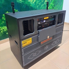 Loa Kéo Điện Nanomax Pro-7579 Bass Đôi 50cm 2600w