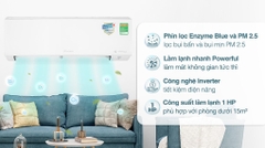 Máy lạnh Daikin Inverter 1 HP ATKB25YVMV