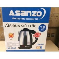 Bình đun siêu tốc ASANZO MODEL SK1800- 1.8L