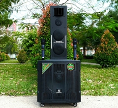 Loa Cột Nanomax CL-001 Bass 40cm 850W Nghe nhạc hát Karaoke