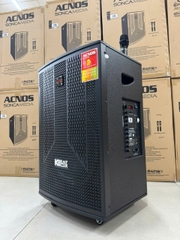 Loa kéo Acnos CB406Neo Bass 40cm, 600W, Kèm 2 Micro chống hú