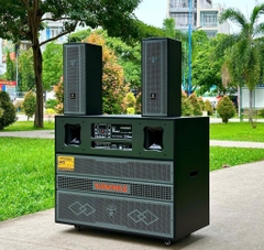 Loa Bình Pro-215A Nanomax Bass 40x2 công suất 2250W