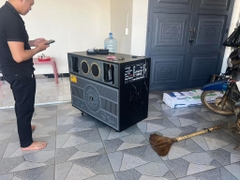 Loa Bình và điện Nanomax Pro-218A bass 50cm x2  công suất 3000W