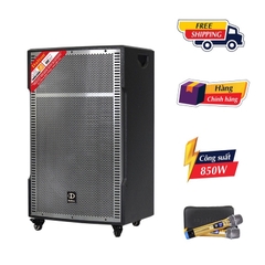 Loa kéo  Dalton TS-18G800X loa bass5 tấc, 850W tặng kèm 2 micro không dây