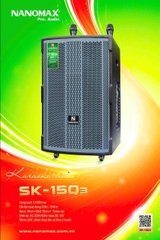 Loa Karaoke 4 tấc Nanomax SK-15Q3. Loa 3 đường tiếng công suất 580W