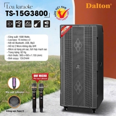 Loa Karaoke Dalton TS-15G3800 Mạnh mẽ – Uy lực – Chuẩn âm thanh sân khấu