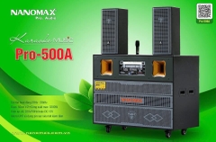Loa Kéo Bình & Điện Nanomax Pro-500A Bass Đôi 50cm 3200w