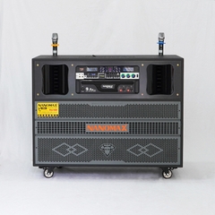 Loa kéo Nanomax Pro-929 Bass Đôi 40cm 3600w kèm 2 micro