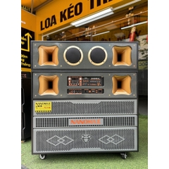 Loa Kéo Công Suất Lớn NANOMAX PRO 218G Bass Đôi 50cm, công suất 3000W