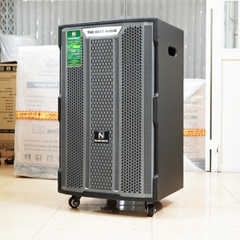 Loa Kéo Nanomax K-180 Bass 40cm 820w Lưới Xám Karaoke Bluetooth