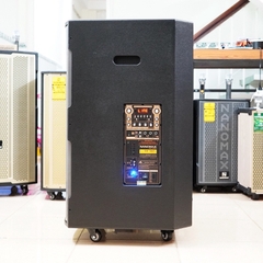 Loa Kéo Công Suất Lớn Nanomax SK-18F5 Bass 5 Tấc 50cm Công Suất 1150w Karaoke Bluetooth Lưới Xám 2024