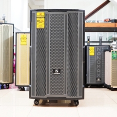Loa Kéo Công Suất Lớn Nanomax SK-18F5 Bass 5 Tấc 50cm Công Suất 1150w Karaoke Bluetooth Lưới Xám 2024