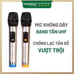Loa Kéo Nanomax SK-12F3 Bass 30 Cao 4 Tấc Công Suất 450w Karaoke Bluetooth Tặng Kèm 2 Micro Hát Karaoke