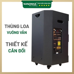 Loa Kéo Nanomax SK-12F3 Bass 30 Cao 4 Tấc Công Suất 450w Karaoke Bluetooth Tặng Kèm 2 Micro Hát Karaoke